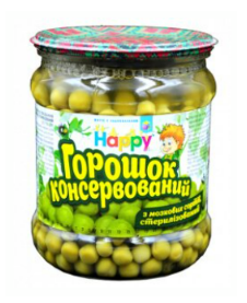 Горошок зелений НАРРУ консервований, 460г